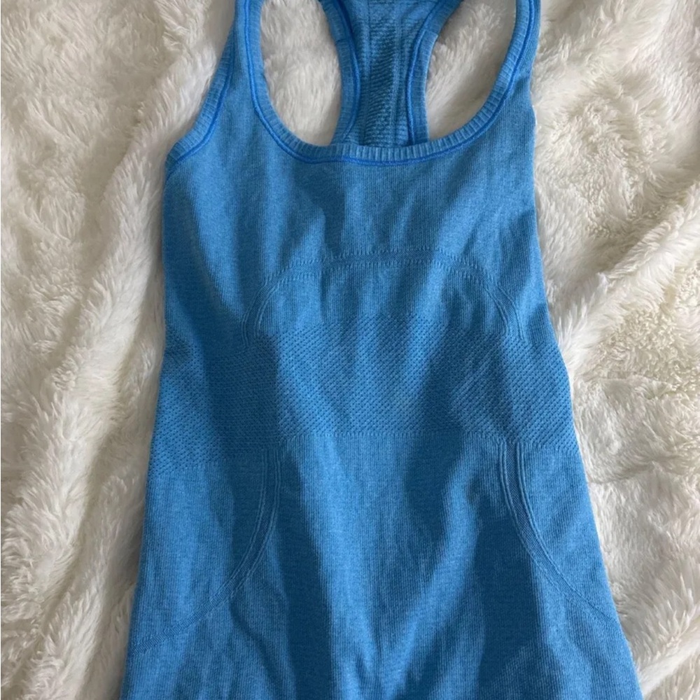Women's Blue lululemon Racerback Tank Top